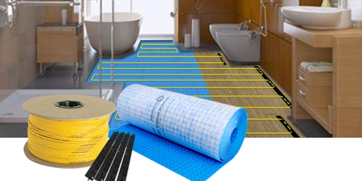 TempZone Floor Heating Ruler Cable Prodeso and GripStrip Install