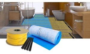 TempZone Floor Heating Ruler Cable Prodeso and GripStrip Install