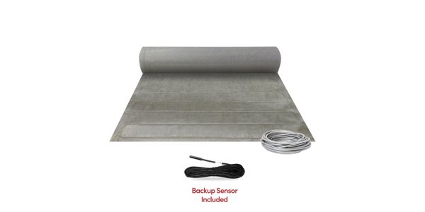 Installing custom TempZone heating mat