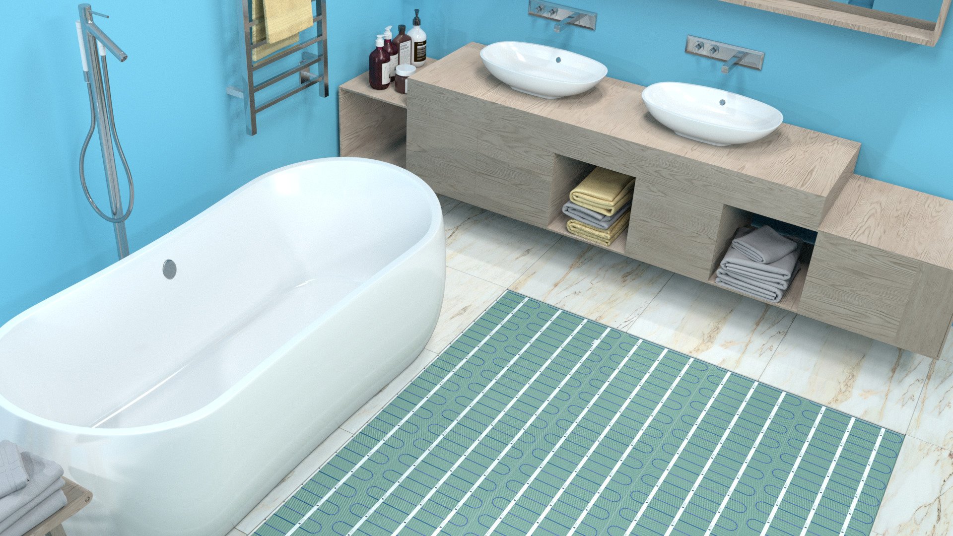 TempZone Flex 3D Cross Section LifeStyle