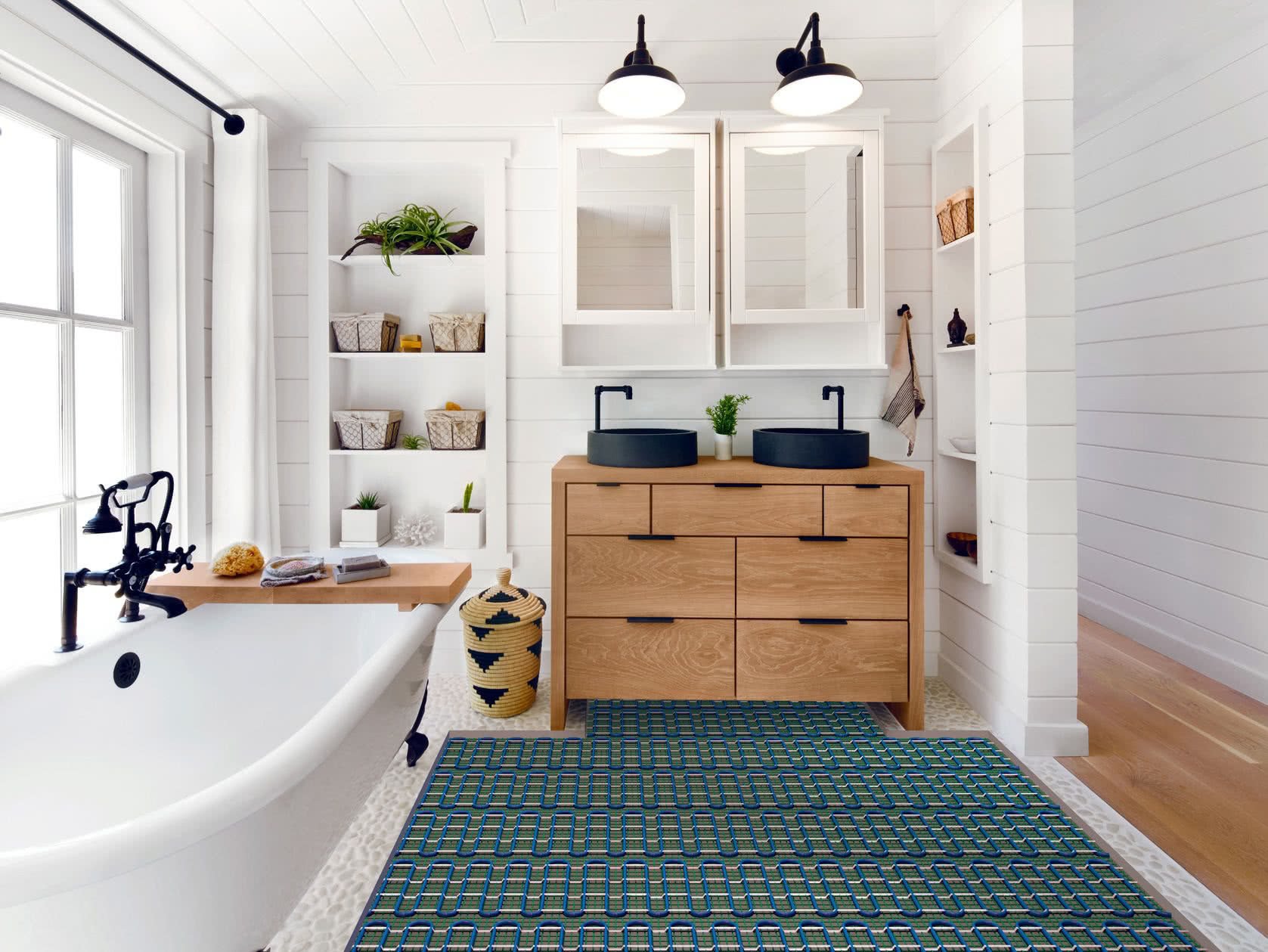 TempZone Flex Roll in Bathroom