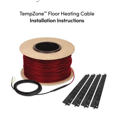 TempZone™ Floor Heating Cable Installation Manual (English)