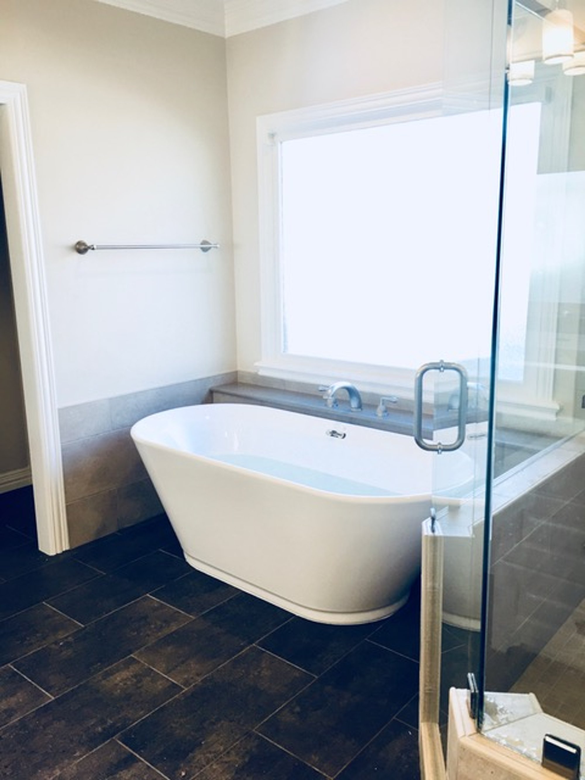 TempZone floor heating installation in Luxury Bathroom DALLAS, TX