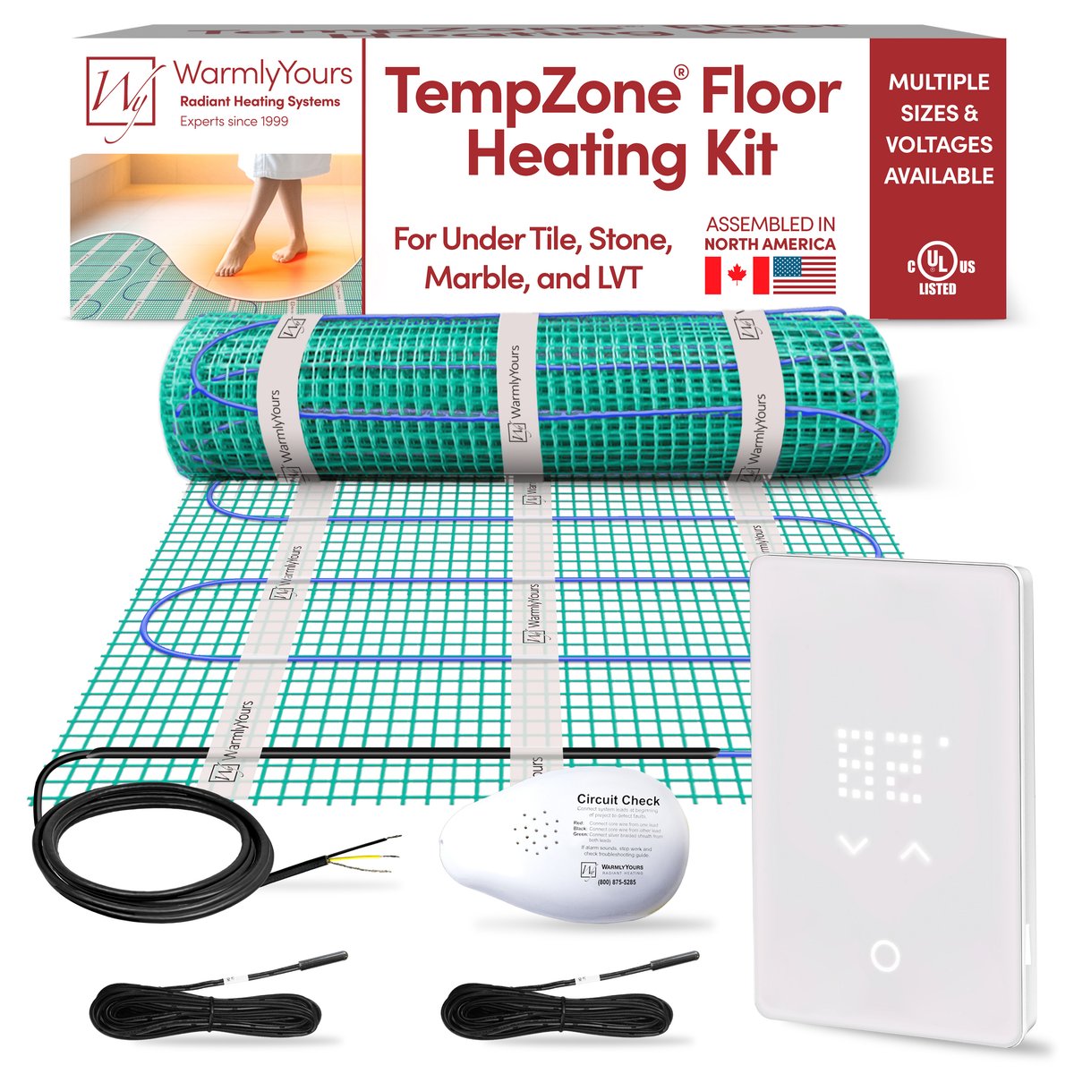 TempZone Floor Heating Kit North America UTN5 NTrust 2.0