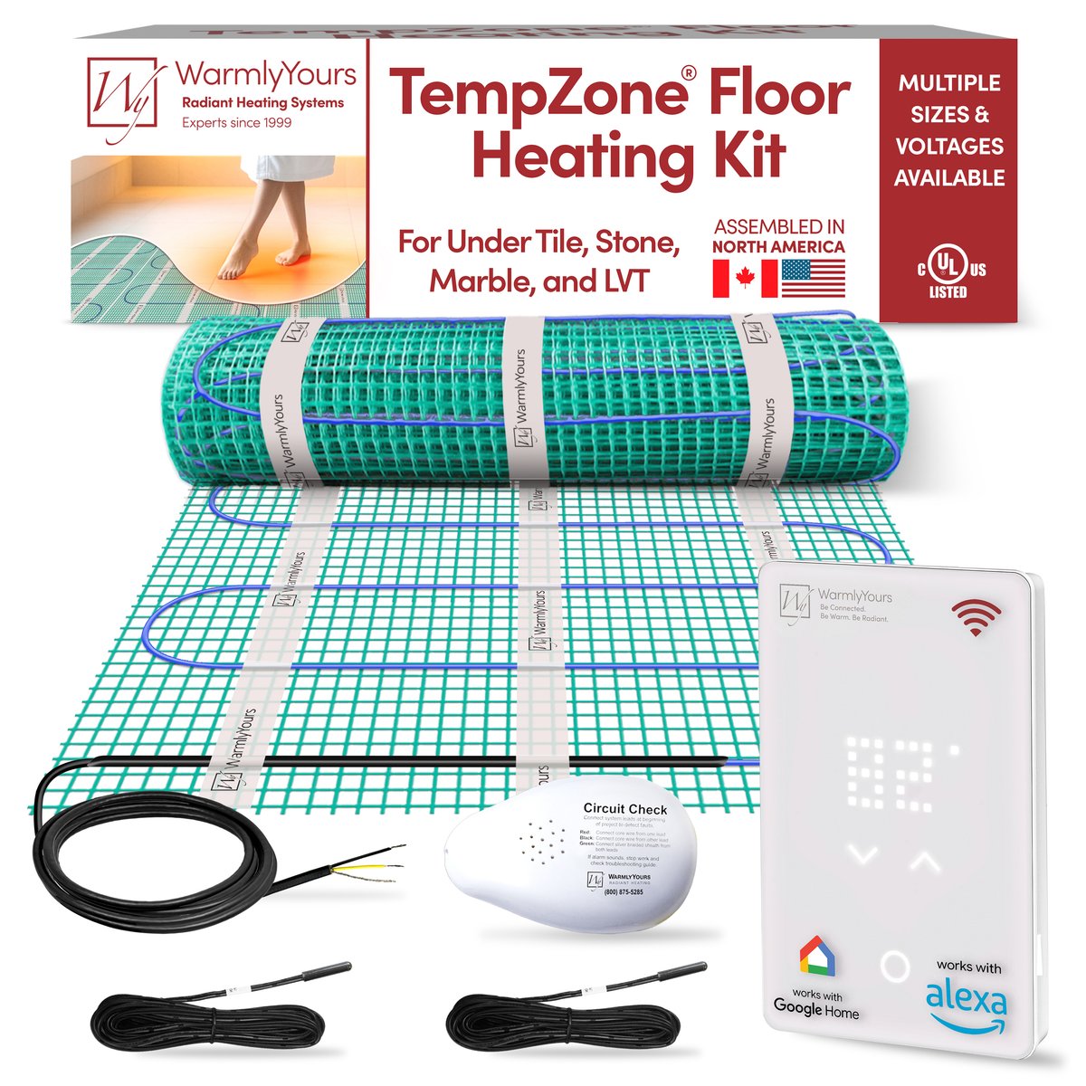 TempZone Floor Heating Kit North America UWG5 nJoy