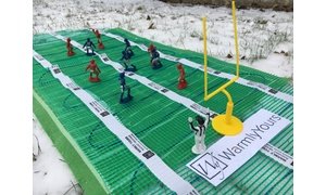 TempZone Football Field in the Snow