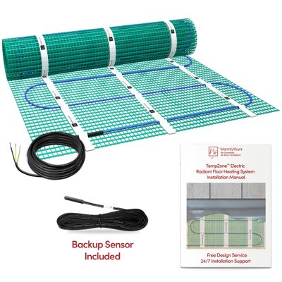 TempZone™ Easy Mat 120V 2' W x 10' L, 20 Sq. Ft.