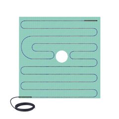 TempZone Shower Mat 48x48 Center