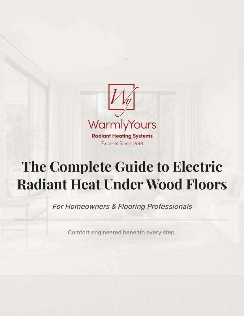 The Complete Guide to Electric Radiant Heat Under Wood Floors (English)
