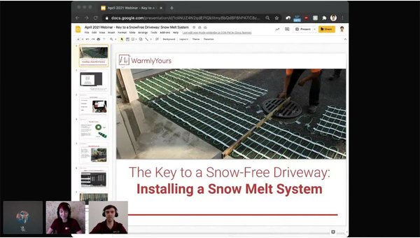 The Key to a Snow-Free Driveway: Installing a Snow Melt System