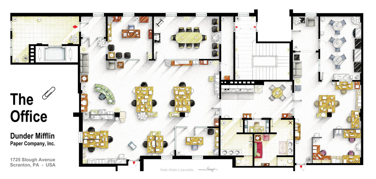 The office famous floorplans (5)