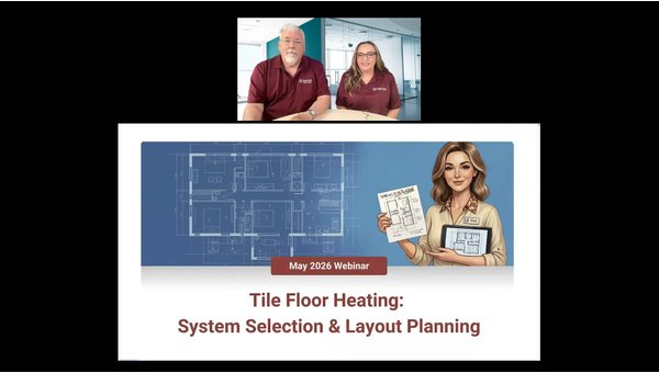Tile Floor Heating: System Selection & Layout Planning