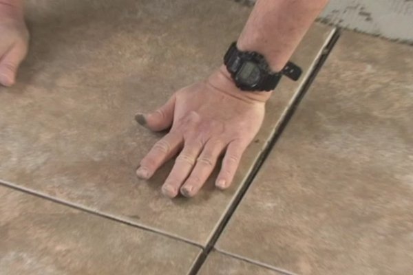 Tile installation