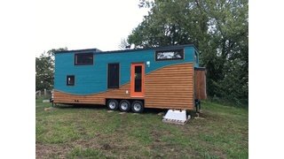 Tiny Home with Cello Music Studio and floor heating exterior