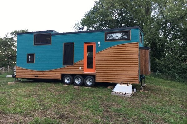 Tiny Home with Cello Music Studio and floor heating exterior