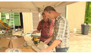 Tiny House Nation Installers with Environ Flex Rolls