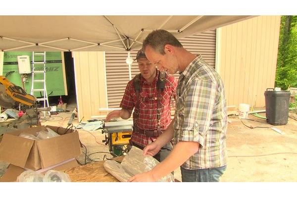 Tiny House Nation Installers with Environ Flex Rolls