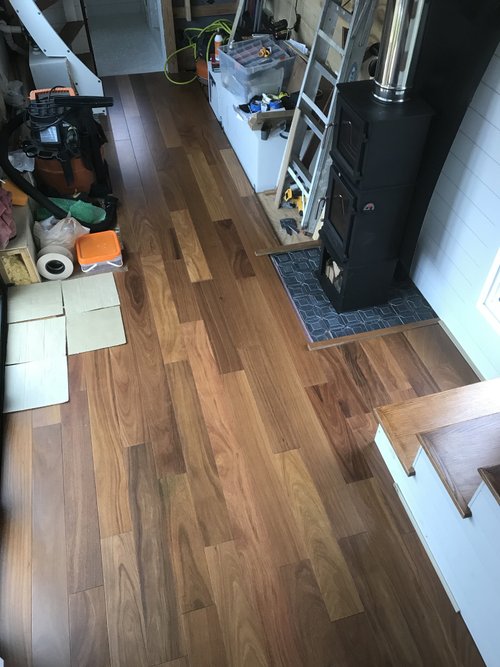 Tiny Living Living Large - Fireplace for tiny home with Floor Heating 2