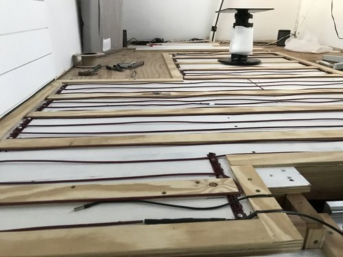 Tiny Living Living Large - Installing TempZone Cable with Sleepers 8