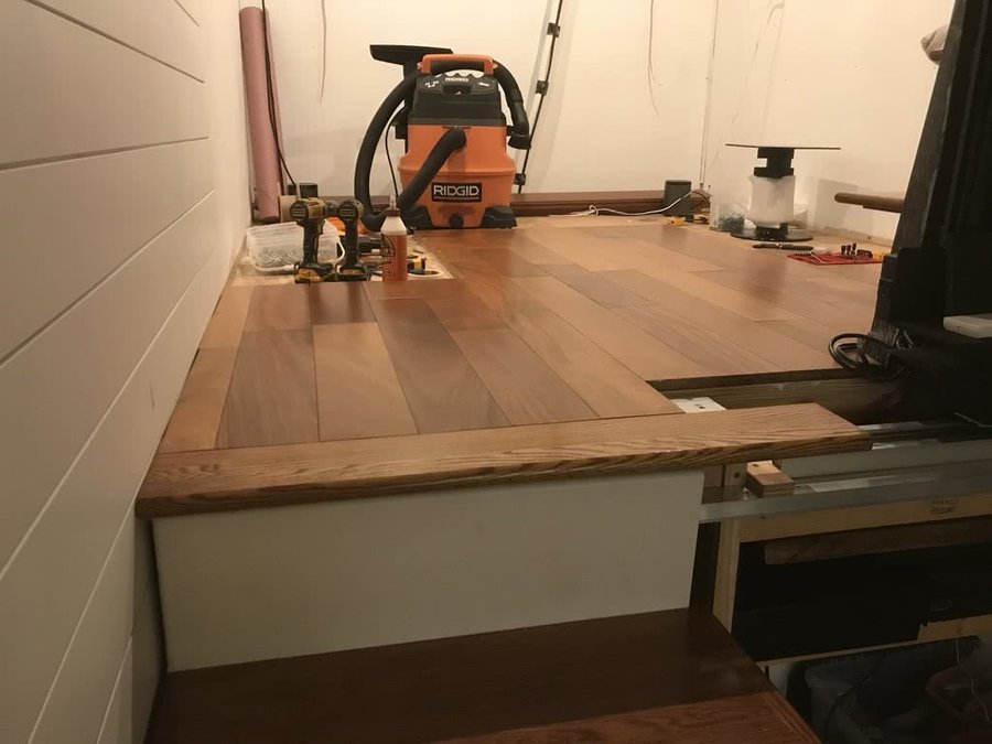 Tiny Living Living Large - Landing with floor heating