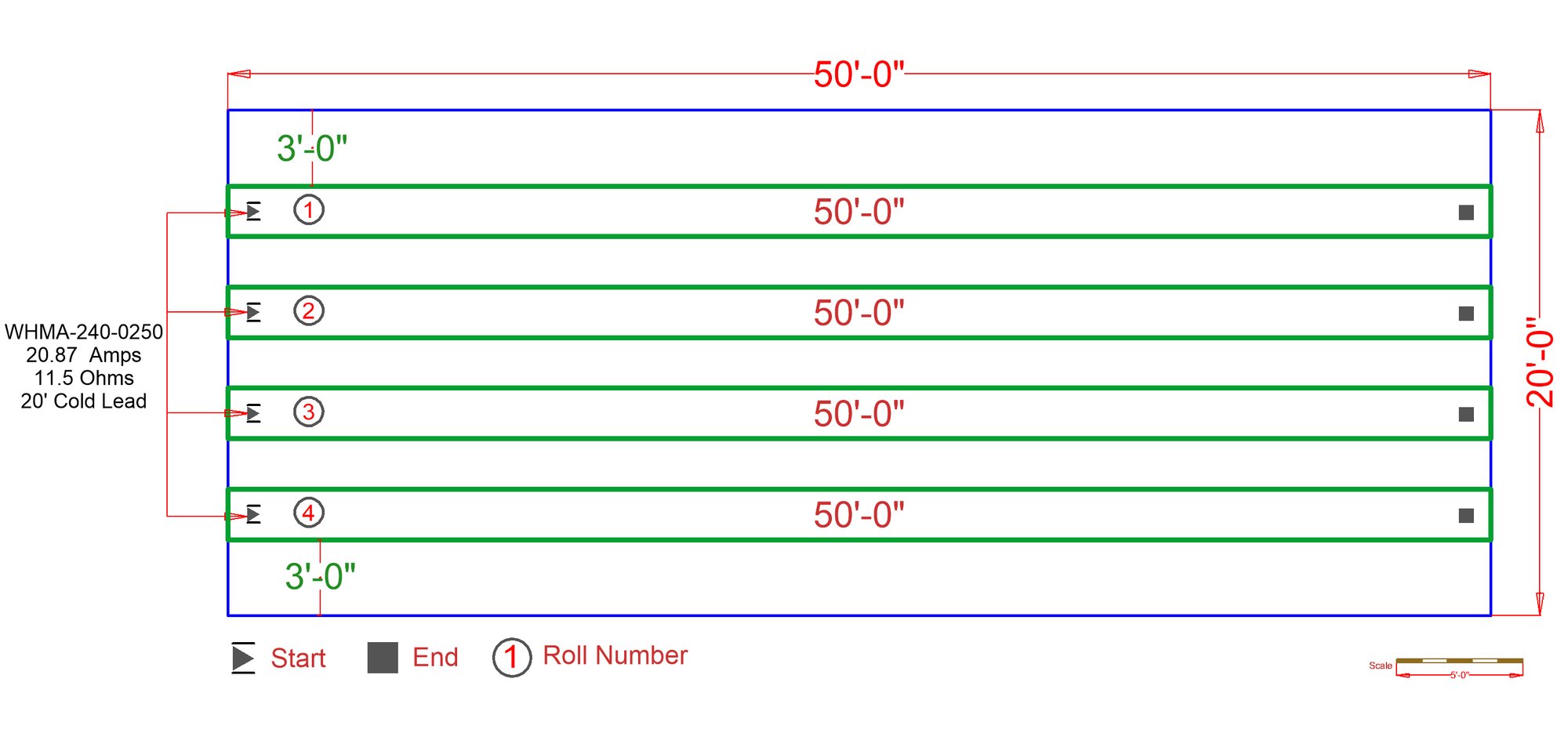 Tiretracks Driveway Snow Melting Floor Plan - cropped