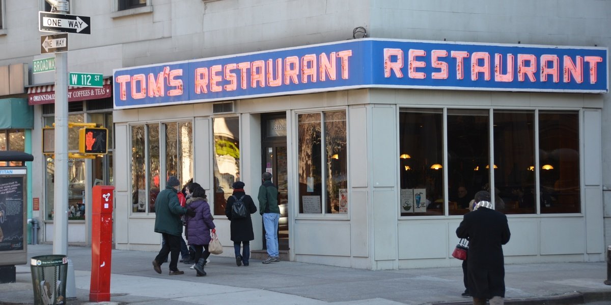 Tom's Restaurant from Seinfeld TV show for Blog