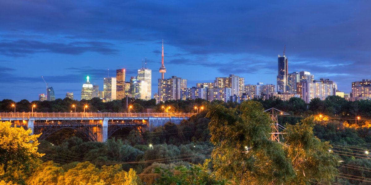 Toronto Skyline at Dusk