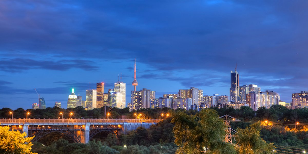 Toronto Skyline at Dusk