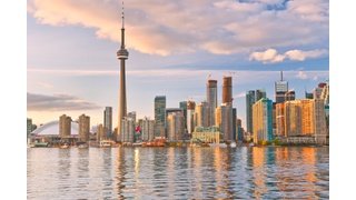 Toronto Skyline at Dusk for Kitchen Floor heating Blog