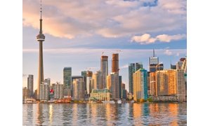 Toronto Skyline at Sunset