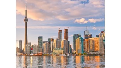 Toronto Skyline at Sunset