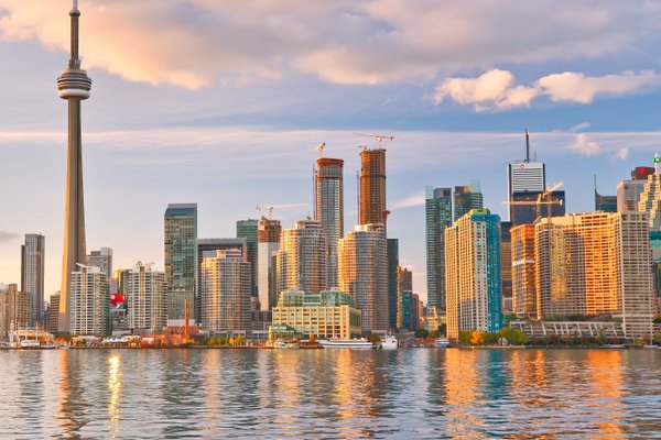 Toronto Skyline at Sunset