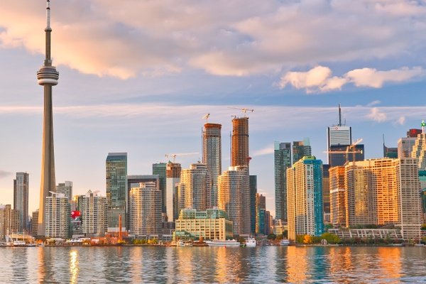 Toronto Skyline at Sunset