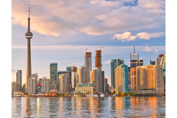 Toronto Skyline at Sunset