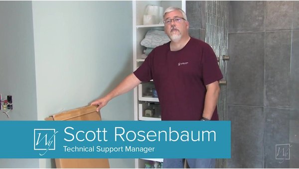 Towel Warmer and Control Installation