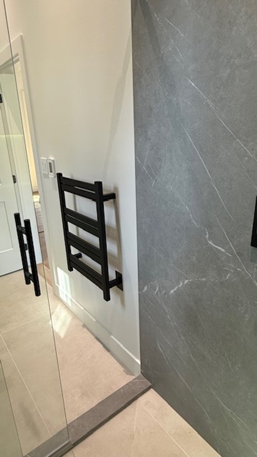 Towel Warmer Installation for Bathroom