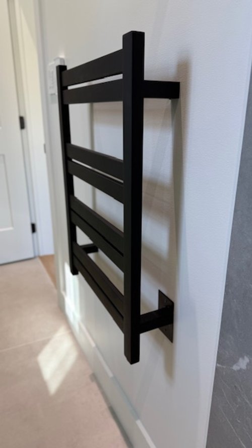 Towel Warmer Installation for Bathroom