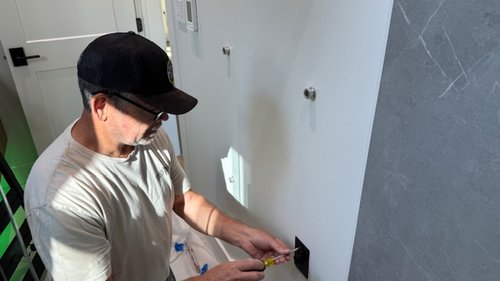 Towel Warmer Installation for Bathroom