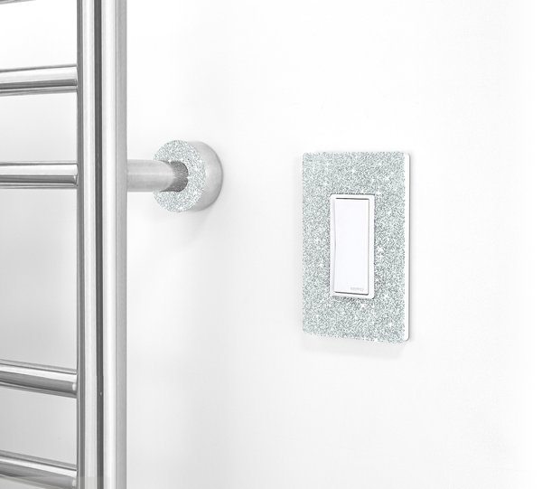 Crystal Towel Warmer Accents