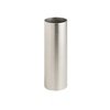 Towel Warmer Round Brushed Stainless Steel Finish Sample, Riviera, Infinity Brushed