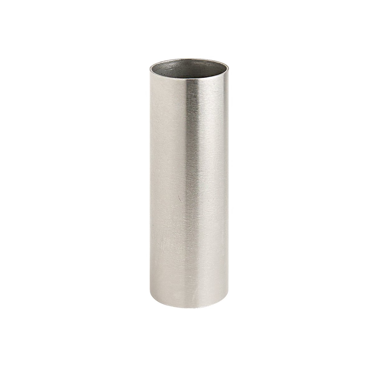 Towel Warmer Round Brushed Stainless Steel Finish Sample, Riviera, Infinity Brushed