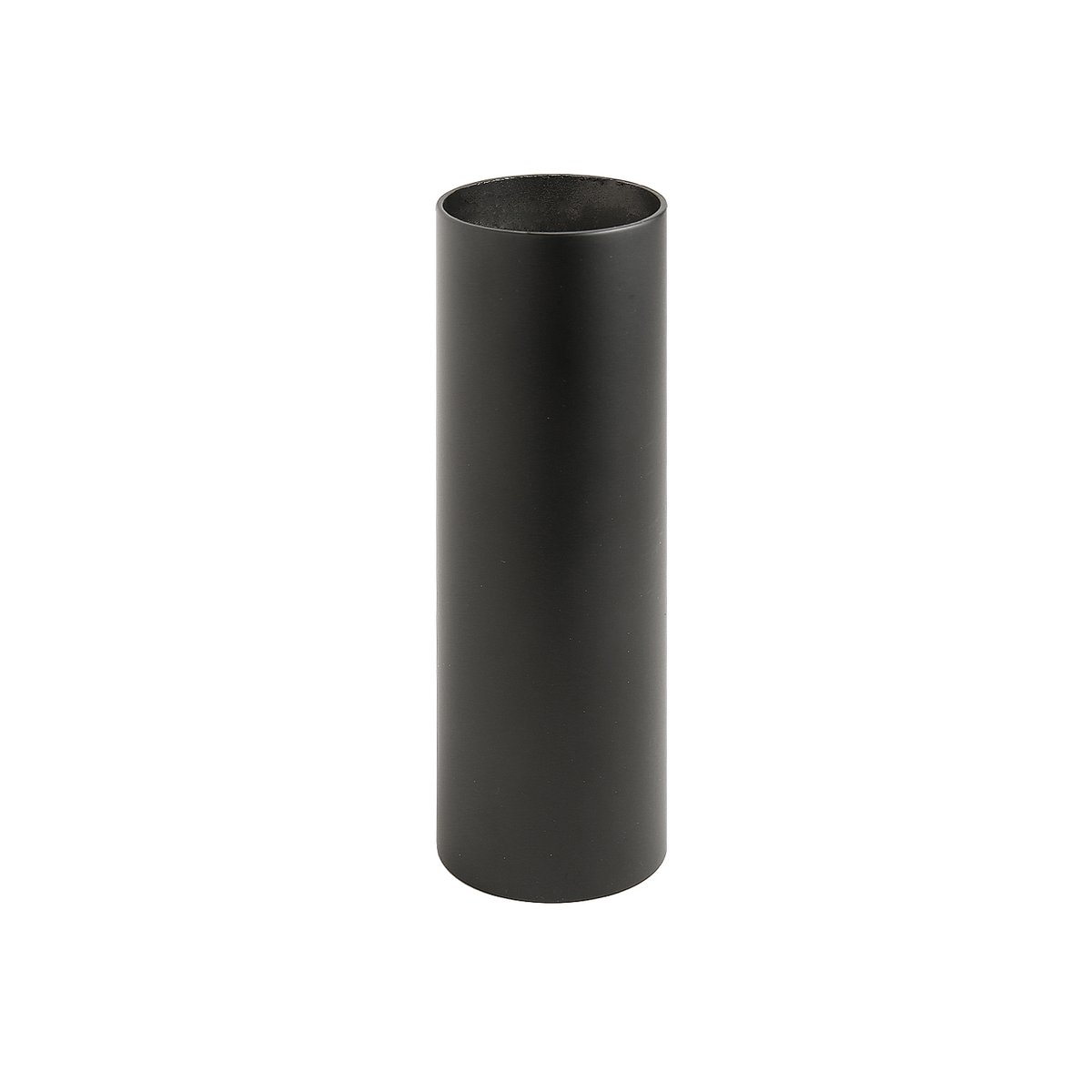 Towel Warmer Round Matte Black Finish Sample, Infinity and Summit Black