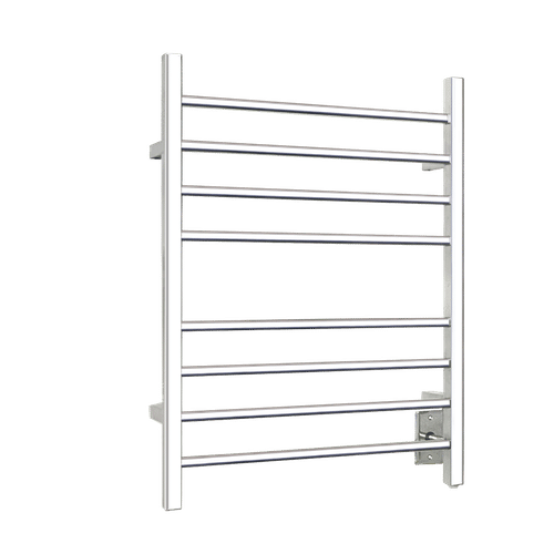 Sierra polished stainless steel towel warmer - wall mounted