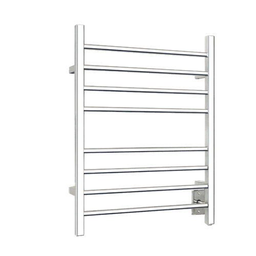 Sierra polished stainless steel towel warmer - wall mounted