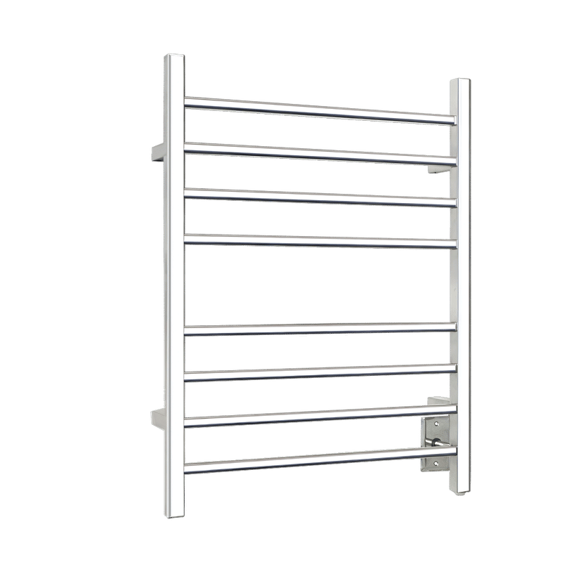 Sierra polished stainless steel towel warmer - wall mounted