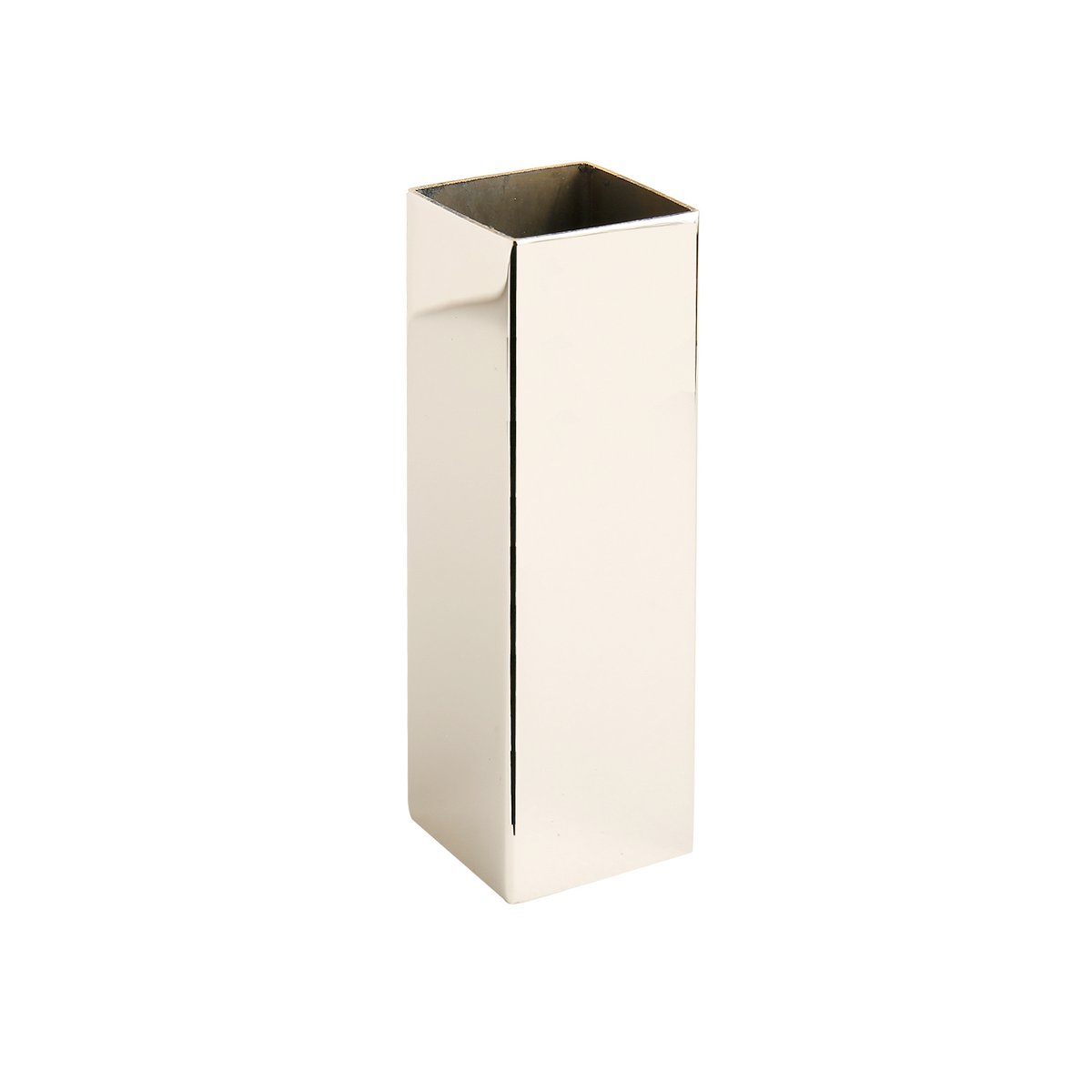 Towel Warmer Square Polished Stainless Steel Finish Sample, Sierra, Metropolitan Polished