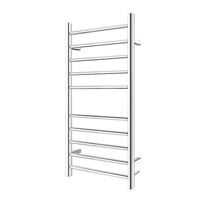 Towel Warmer Metropolitan Hard-wire 10-bar Polished Stainless - HomeDepot
