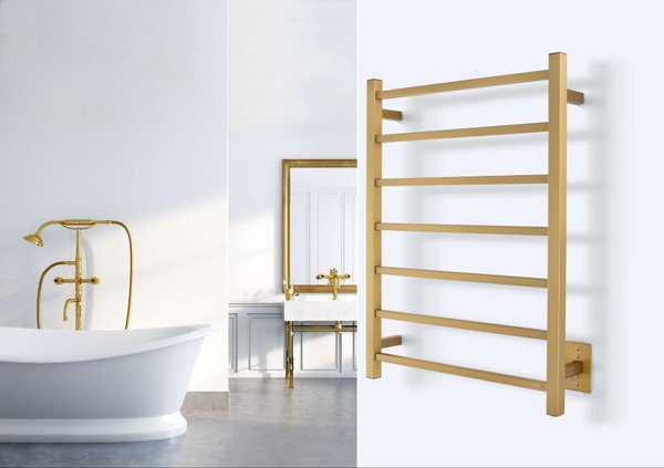 gold towel warmer