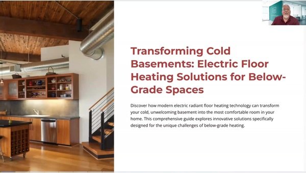 Transforming Cold Basements: Floor Heating Solutions for Below-Grade Spaces