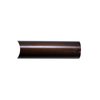 Tube, mounting & power mounting, round, stainless, brushed, 85mm (Huron, Rome)